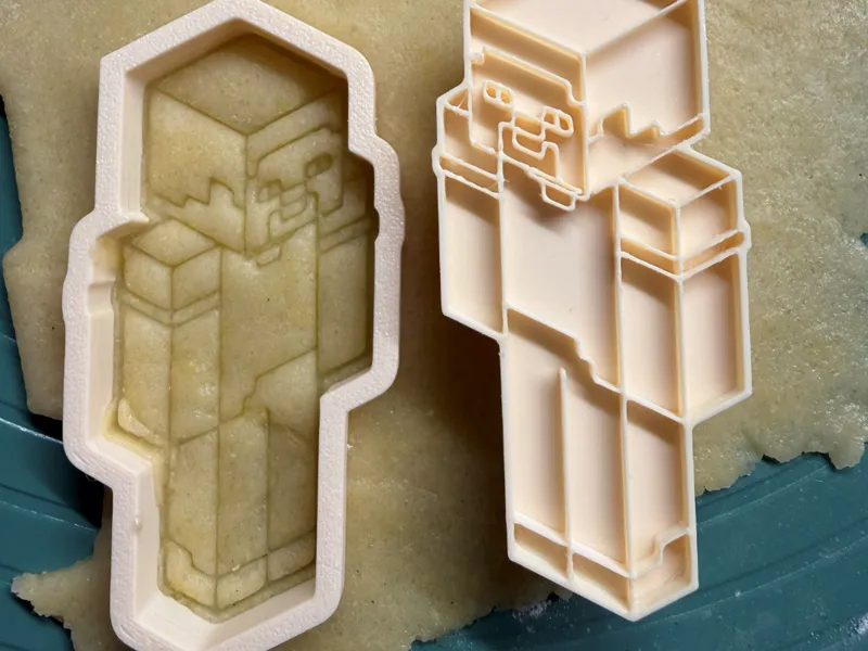 Minecraft Steve Cookie Cutter