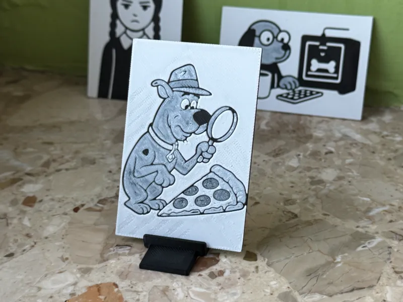 Detective Scooby Doo - Mini Hueforge