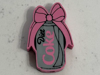 Diet Coke Straw Buddy Topper