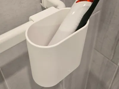 TISKEN Towel rack toothbrush cup