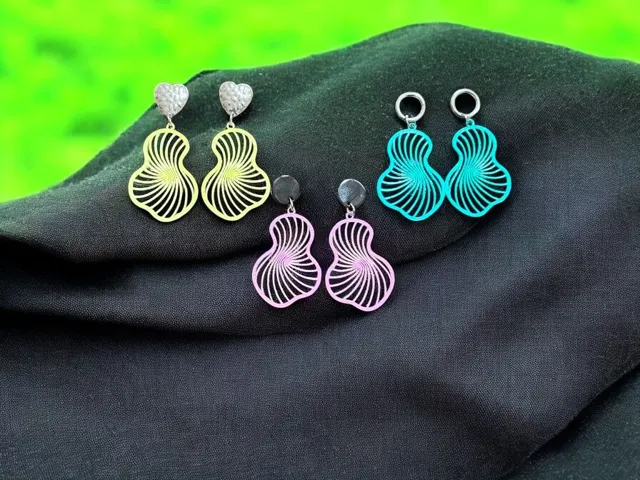 Pendientes abstractos