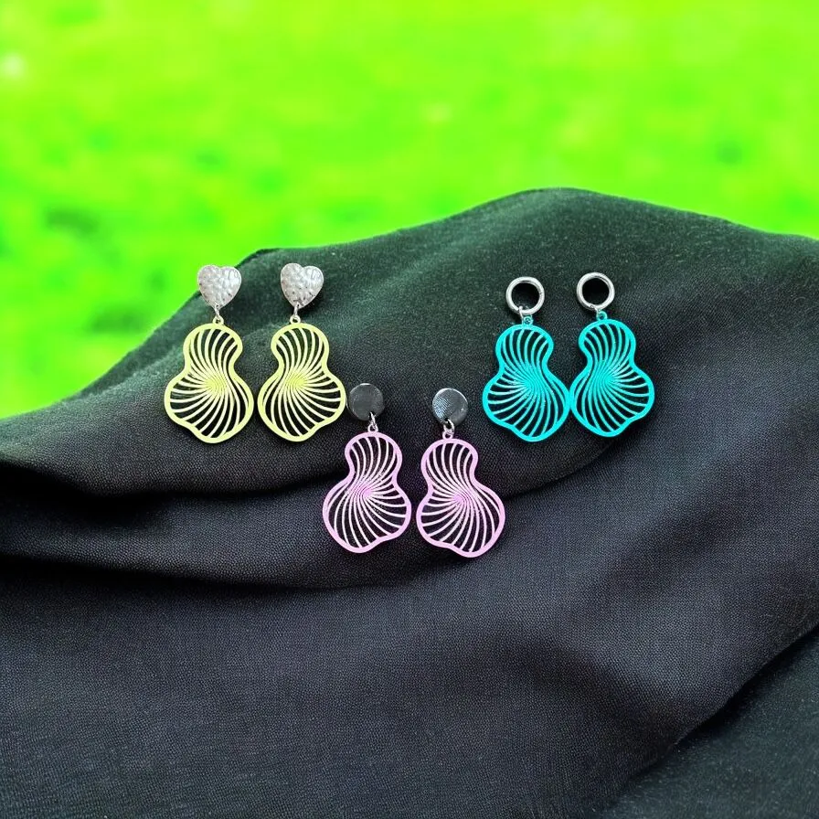 Pendientes abstractos view 2