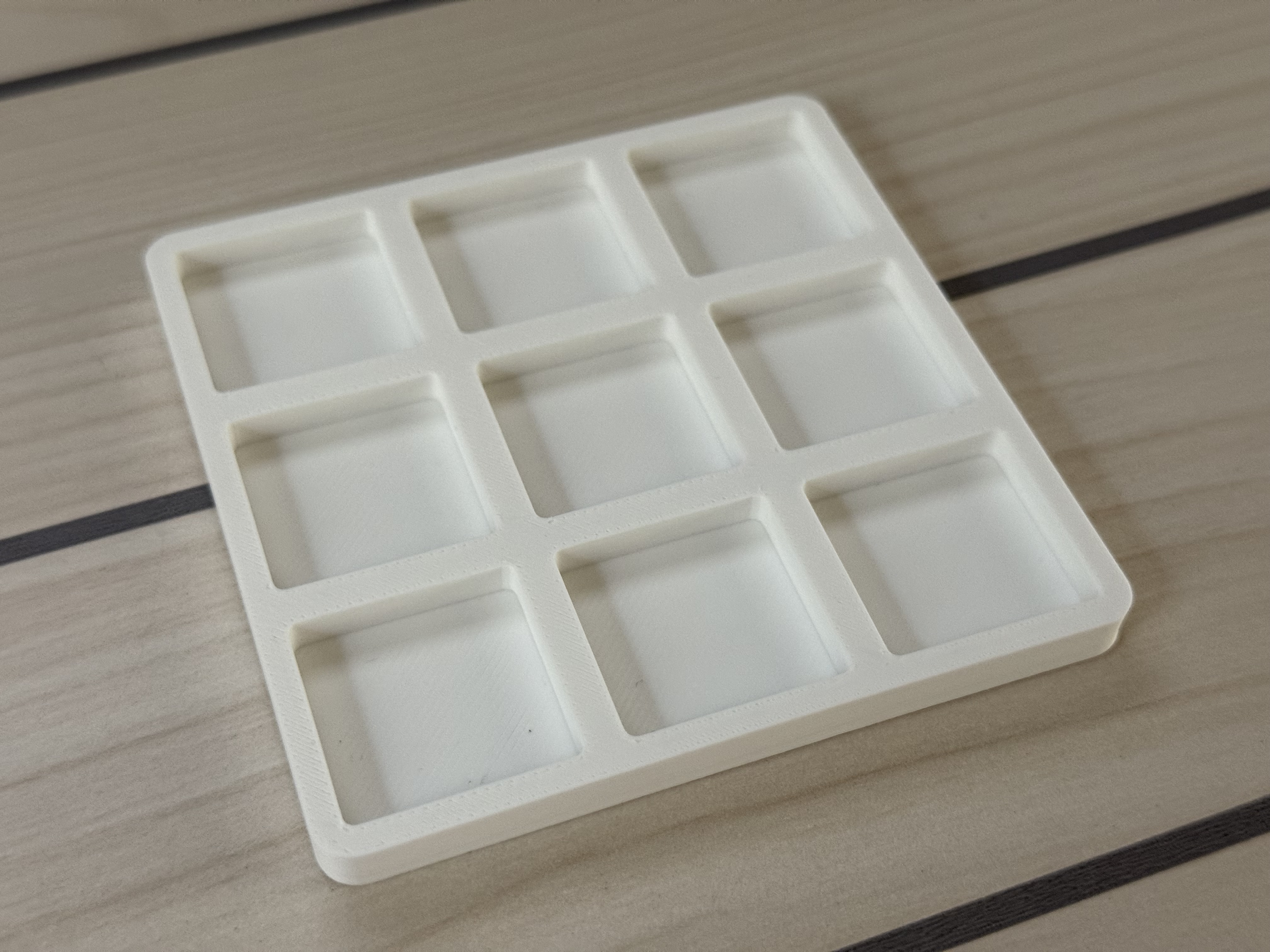 Miniatura 2 do modelo 3D 多色井字棋