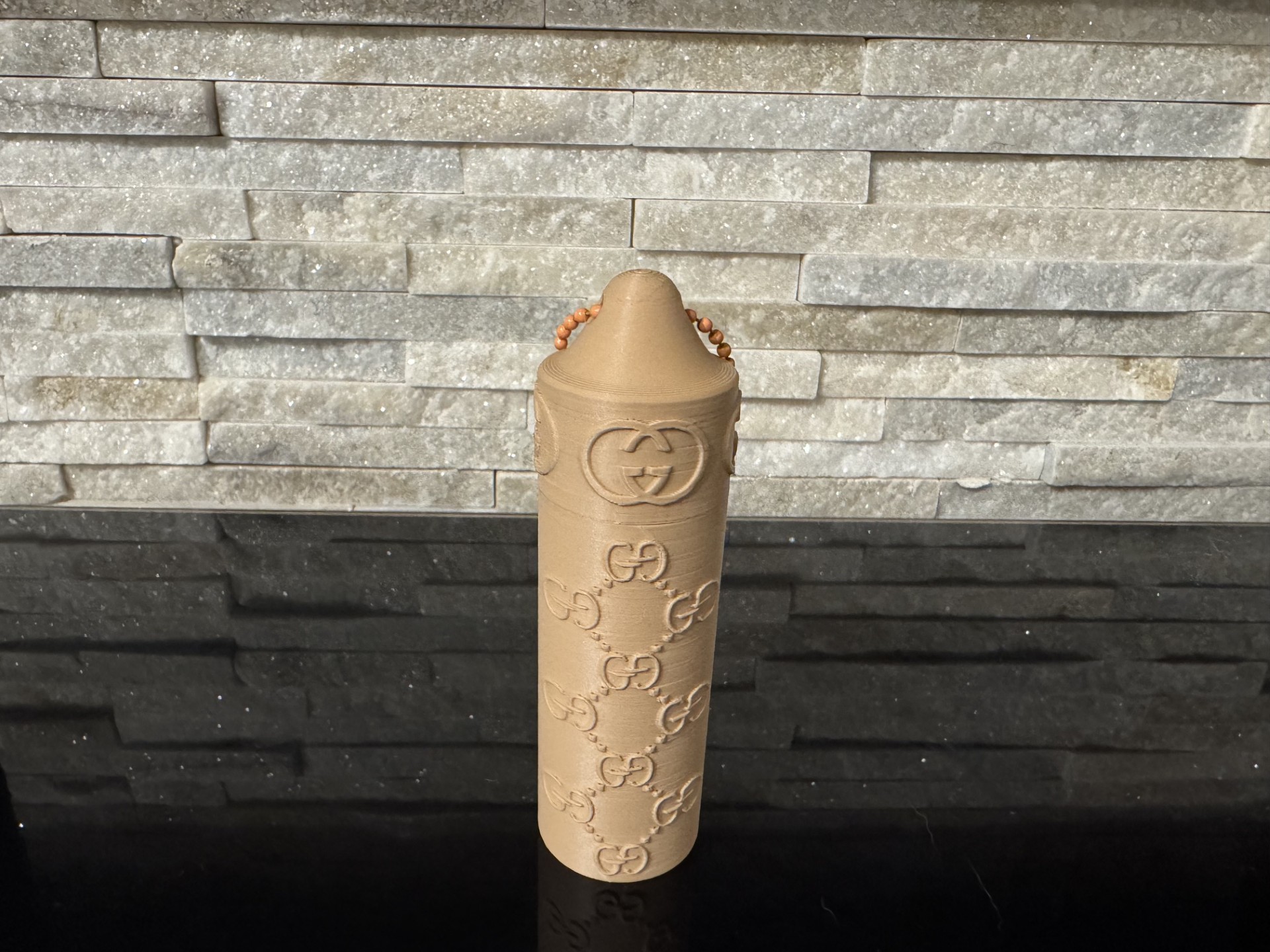 Gucci Lip Balm Holder With Keychain Hole - 1