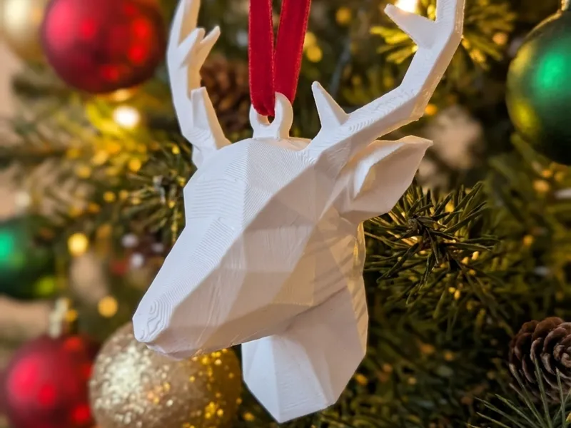 Christmas Stag Ornament
