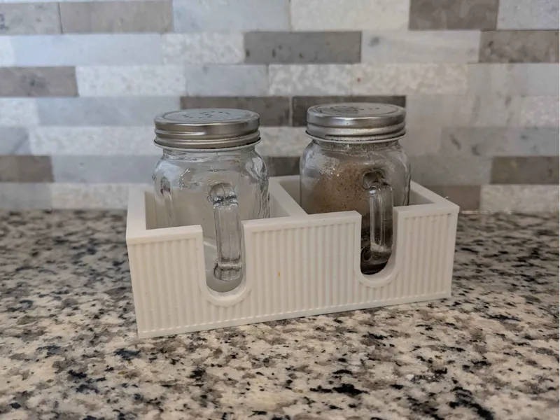 Modern Salt and Pepper Shaker Container