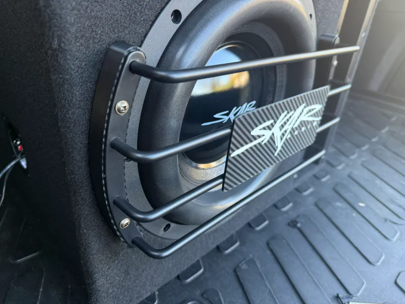 12" Subwoofer Grill Logo Plate - Skar