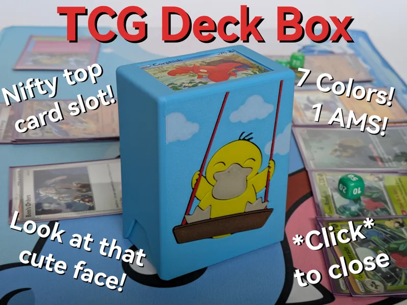 Pokemon TCG Deck Box - Psyduck
