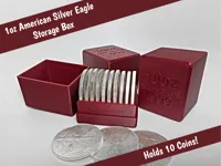 Boîte de rangement pour pièces Silver Eagle 1 once — photo 3