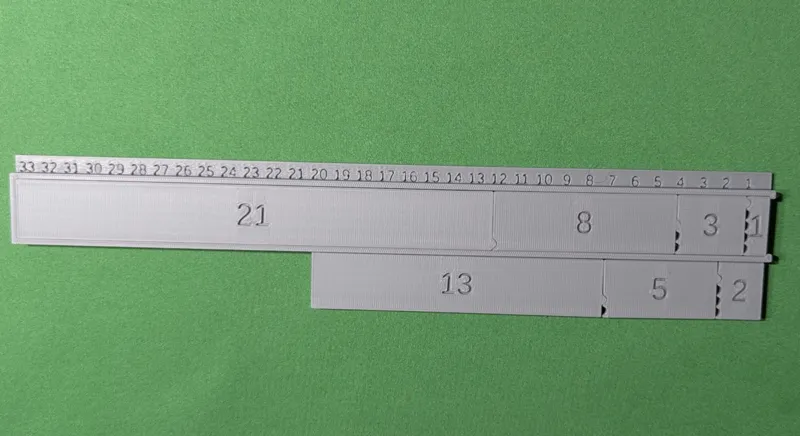 Zeckendorf / Fibonacci tiles