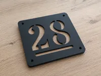 Example 3MF – Customize Your Door Number