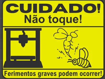 Don't touch my printer! Beehive version