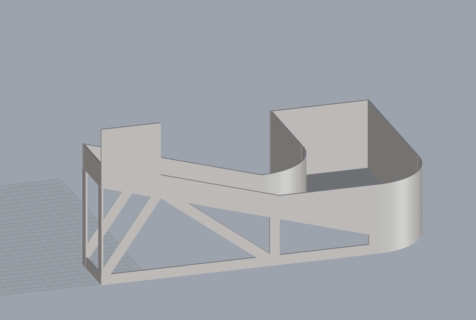 Miniatura 1 do modelo 3D A1 mini 滑梯竹屎盒
