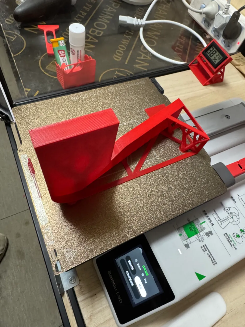 Miniatura 4 do modelo 3D A1 mini 滑梯竹屎盒