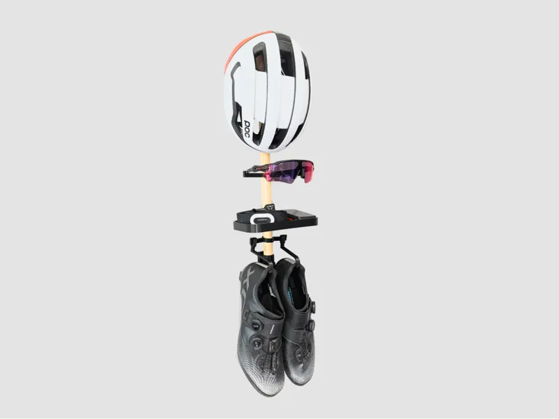 Bike Gear Storage - Helmet, Cleats, Sunglasses etc