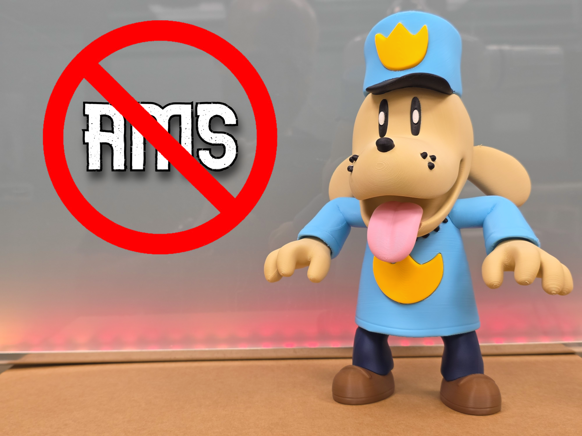 Miniatura 1 do modelo 3D DOG MAN  / NO AMS