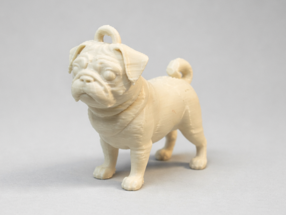Pug Dog keychain