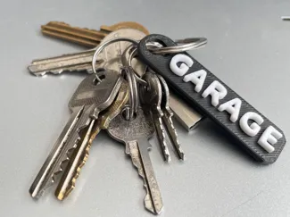 Garage keyring