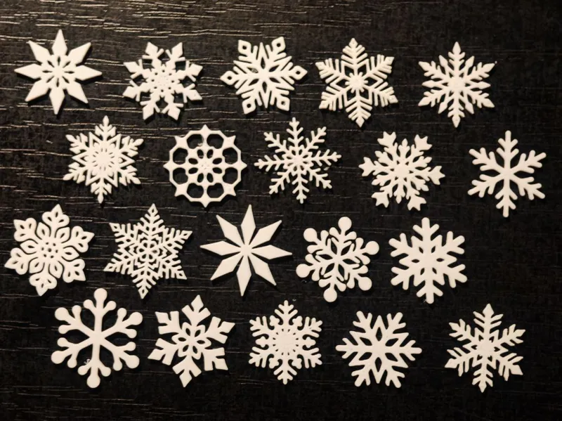 Snowflakes 20 pcs 