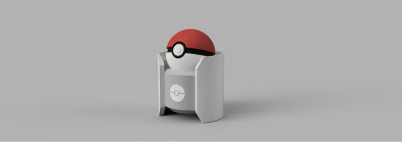 Modular Pokeball Stand 