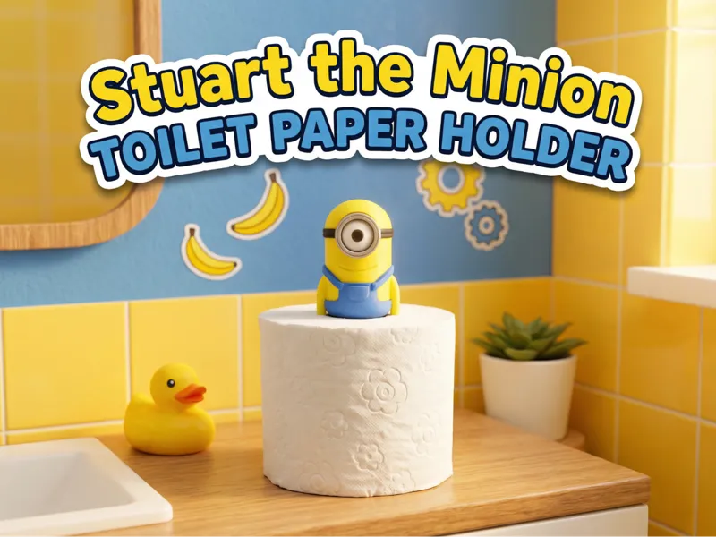 Minion – Spare Toilet Paper holder - No AMS