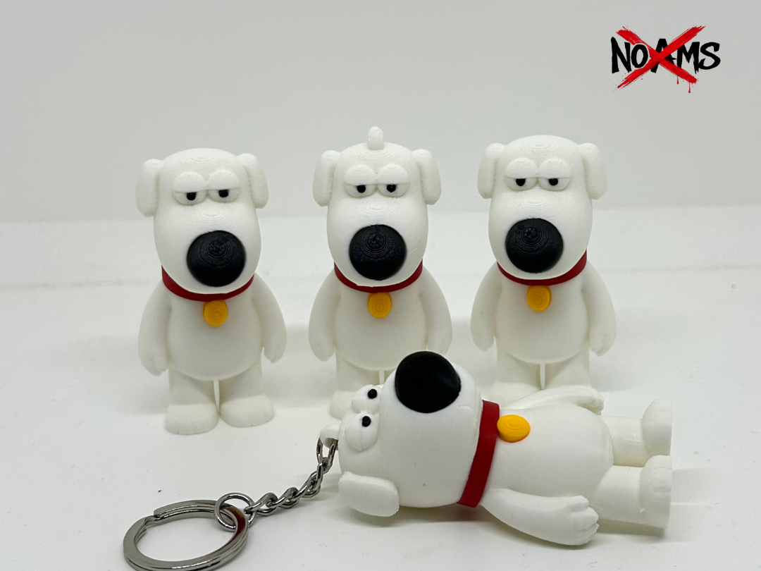 Mini Brian Grffin - No AMS - Toy/Keychain 3D model