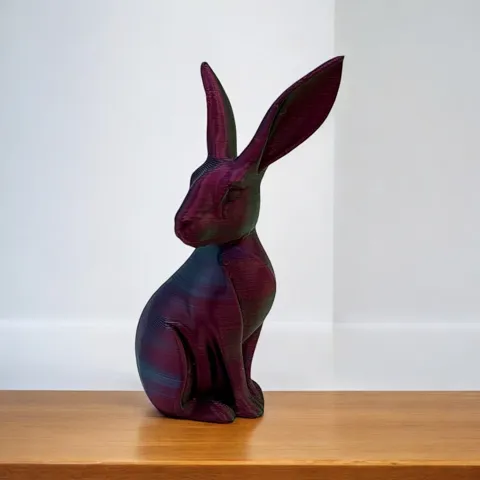 Easter Bunny Figurine – Cute Holiday Decor view 3