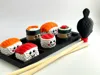 3 prawn sushi