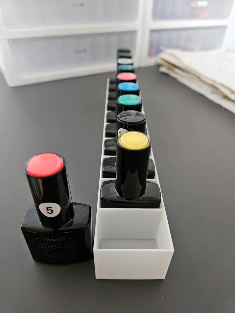 Box for Shellac Laquer, Jolifin Nail Design