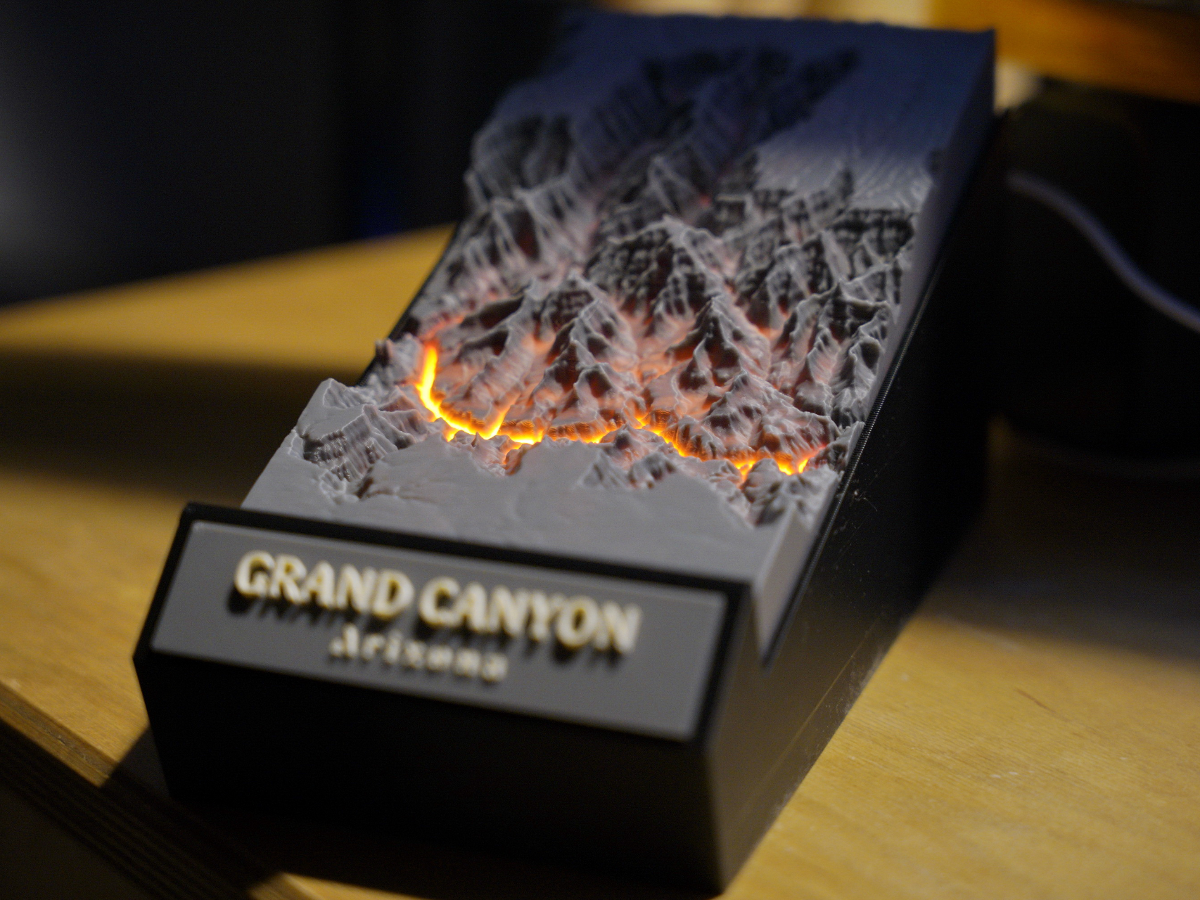 Grand Canyon Lamp 3D model