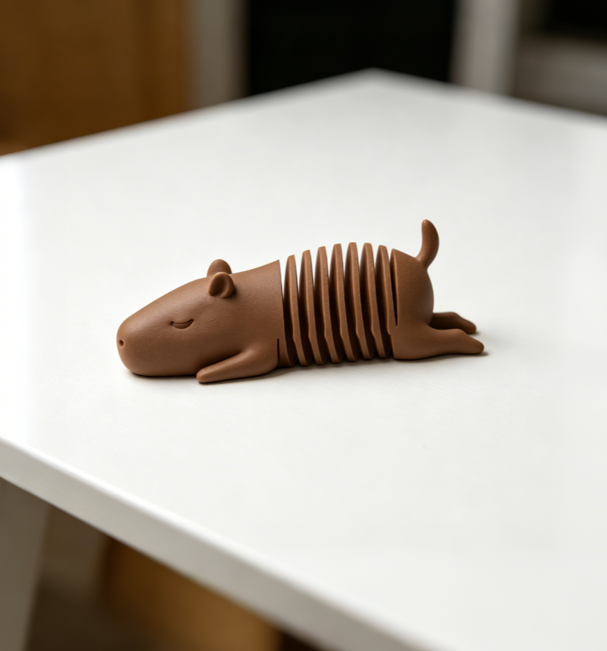 Miniatura 2 do modelo 3D Capybara Flexi Spring