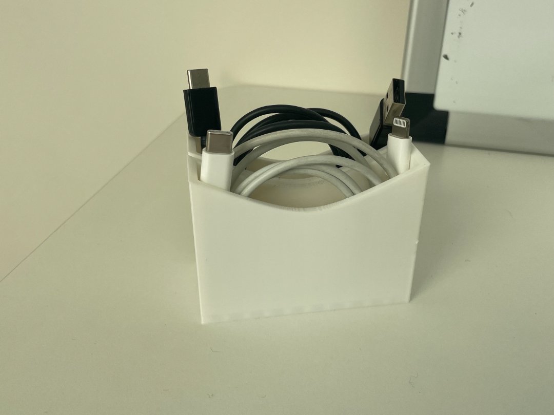 Modular Cable Organizer – Stackable Cable Holder 