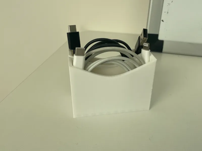Modular Cable Organizer – Stackable Cable Holder