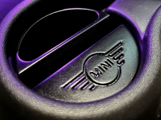 Double Central Storage Compartment Mini Cooper