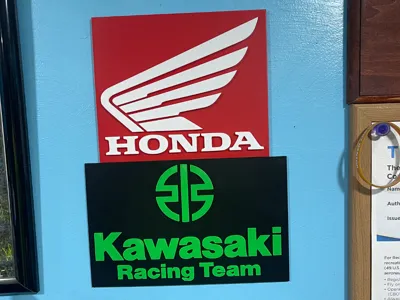 Kawasaki Racing Team sign