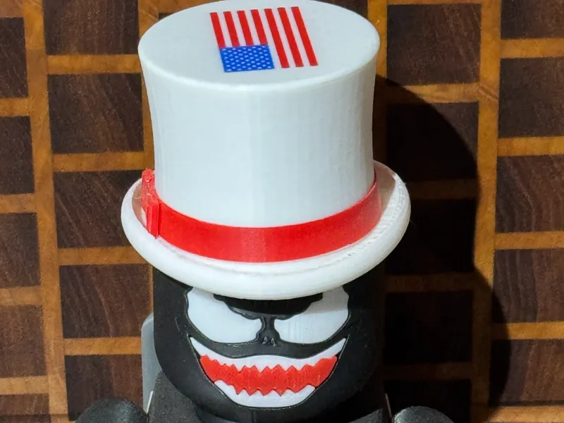 July Hat for Brick Characters