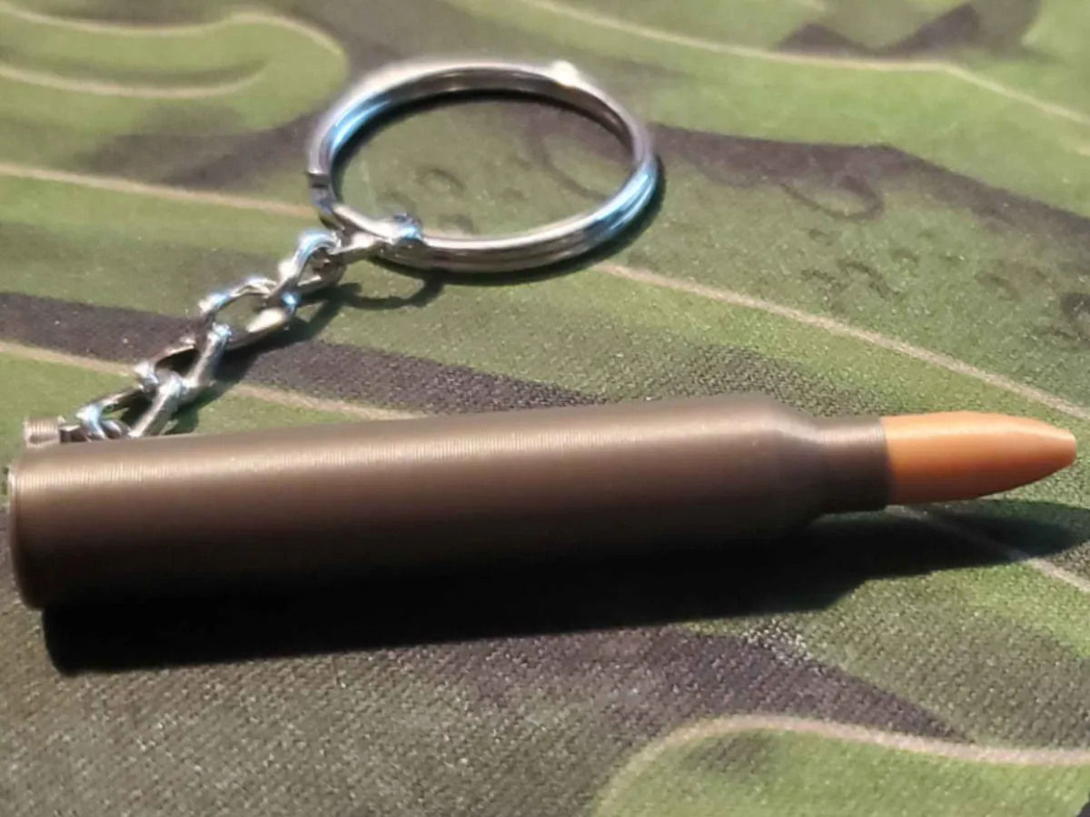 5.56 Key Chain - Free 3D Print Model - MakerWorld