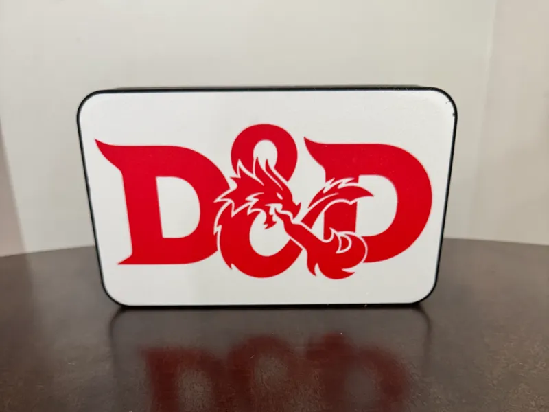 D&D Dungeons and Dragons Lightbox