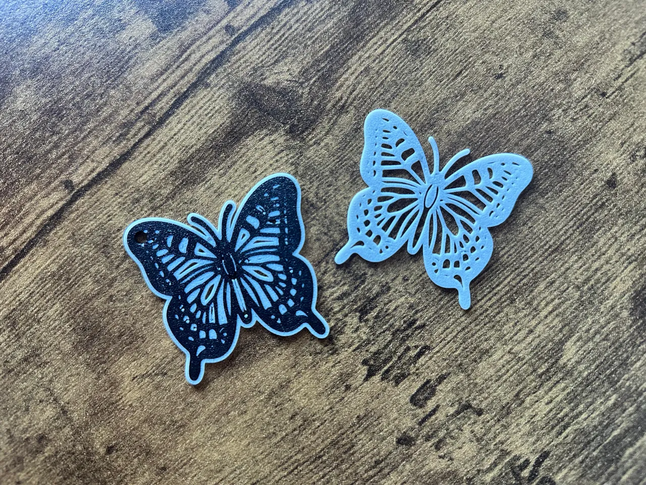 Butterfly Keychain / Earring view 3