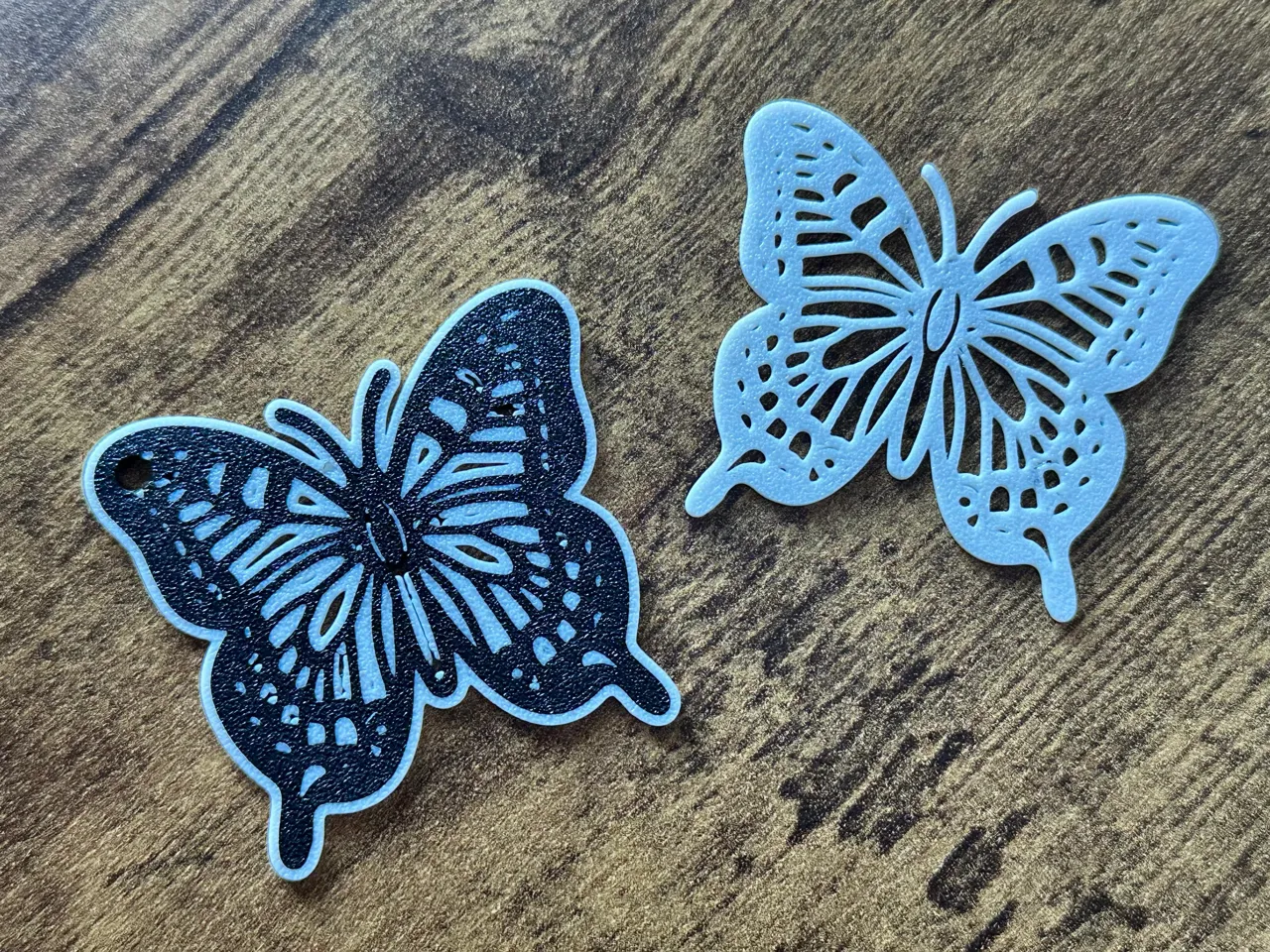 Butterfly Keychain / Earring view 2