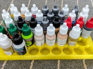 Paint holder for 40 18ml bottles