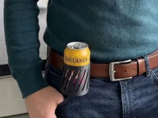 Beer / Soda Can Holder for Belt