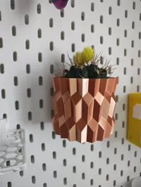 Pot façon lustre à cristaux pour panneau Ikea Skadis — photo 2