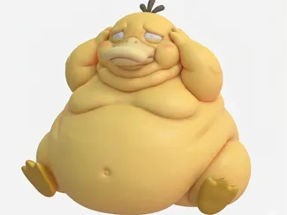 Fat Psyduck Pokemon