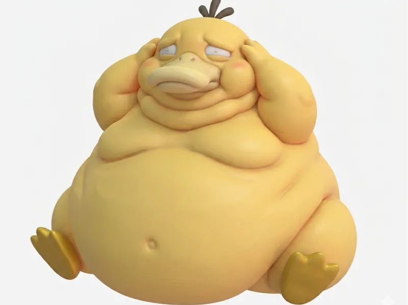 Fat Psyduck Pokemon