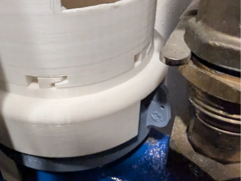 AI-on-the-edge Adapter 100mm with Cutouts