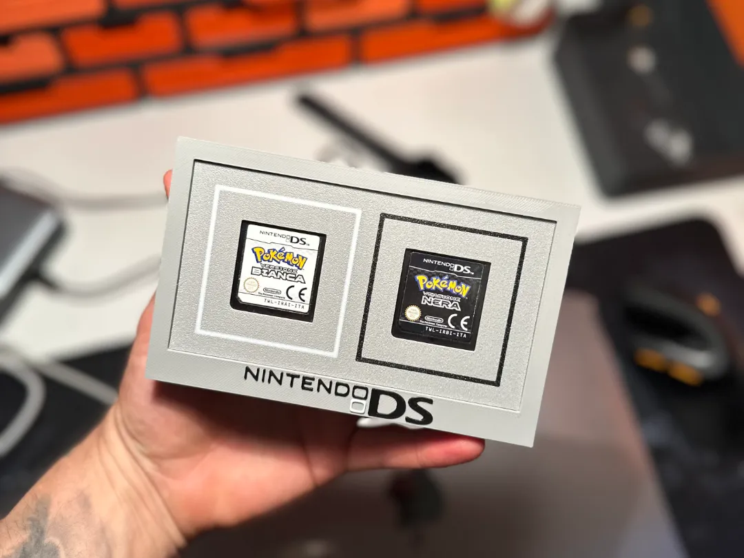 Nintendo DS Game Display Frame - Free 3D Print Model - MakerWorld