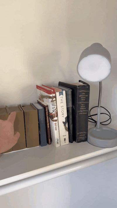 Book Nook Lamp Secret Switch