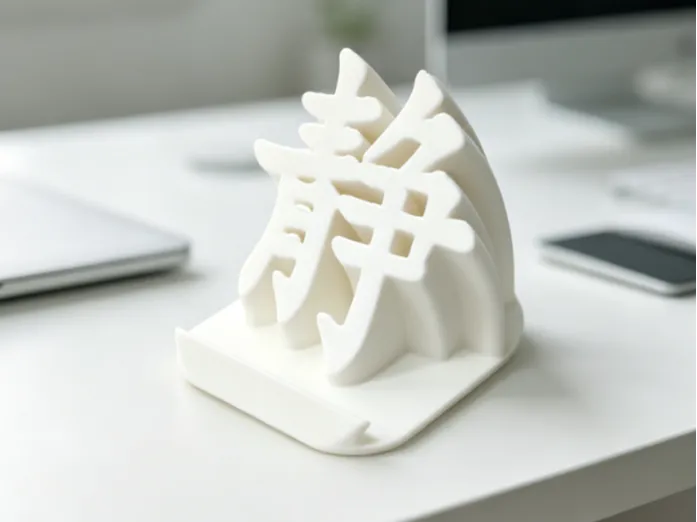 我想静静字体手机支架