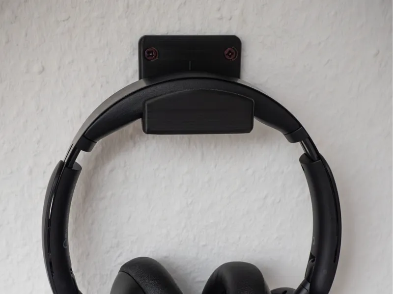 Simple Wall Mount for Headphone